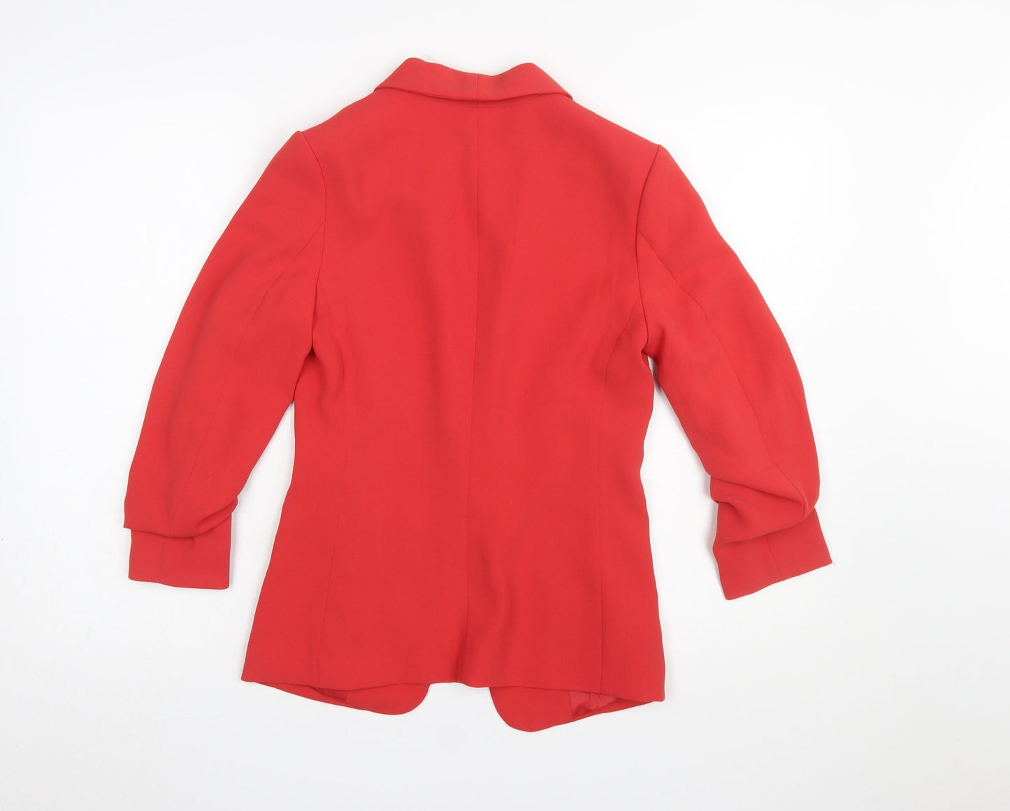 Womens UK Size 4 H&M Regular Red Blazer