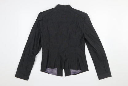 Womens UK Size 12 NEXT Regular Black Blazer