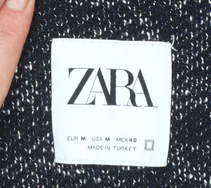 Womens UK Size 12 Zara Blue Basic Jacket