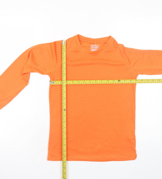 Teens UK Size 11-12 Yrs Mountain Warehouse Orange Basic T-Shirt