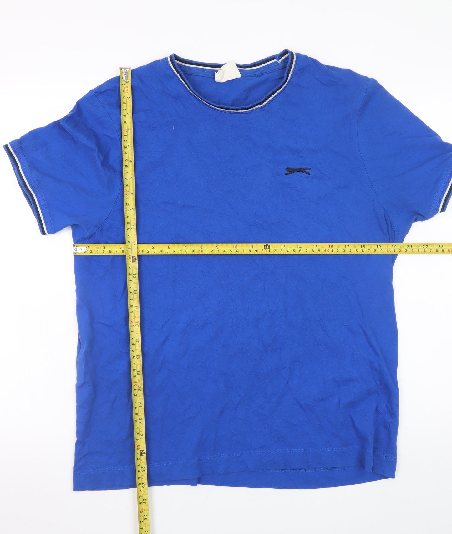 Mens UK Size L Slazenger Blue  T-Shirt