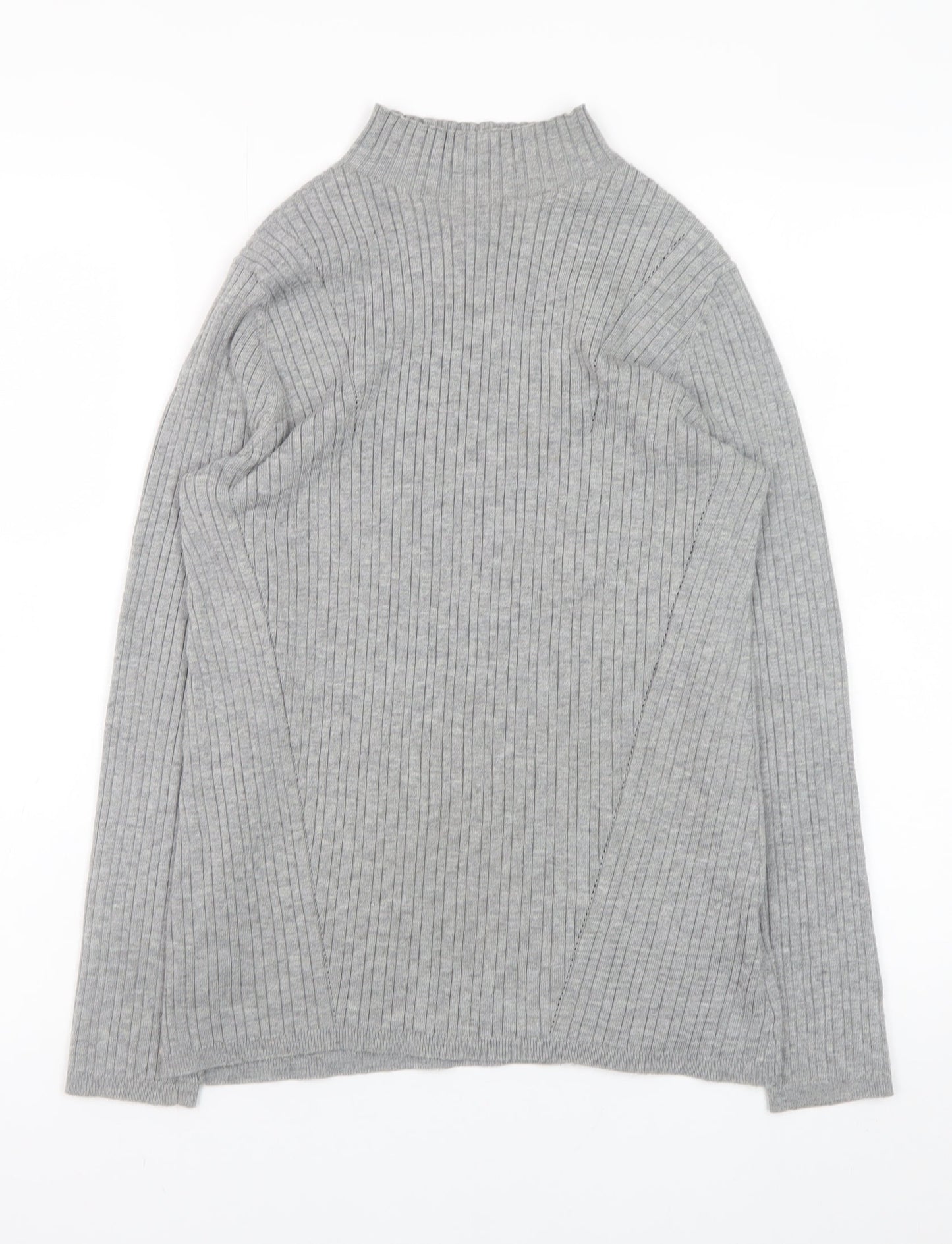 Womens UK Size M Monsoon Grey Pullover Jumper