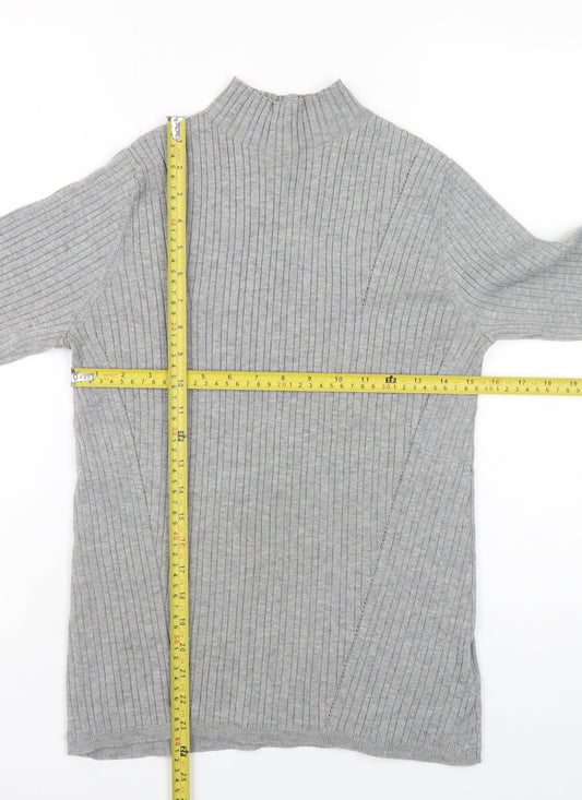 Womens UK Size M Monsoon Grey Pullover Jumper