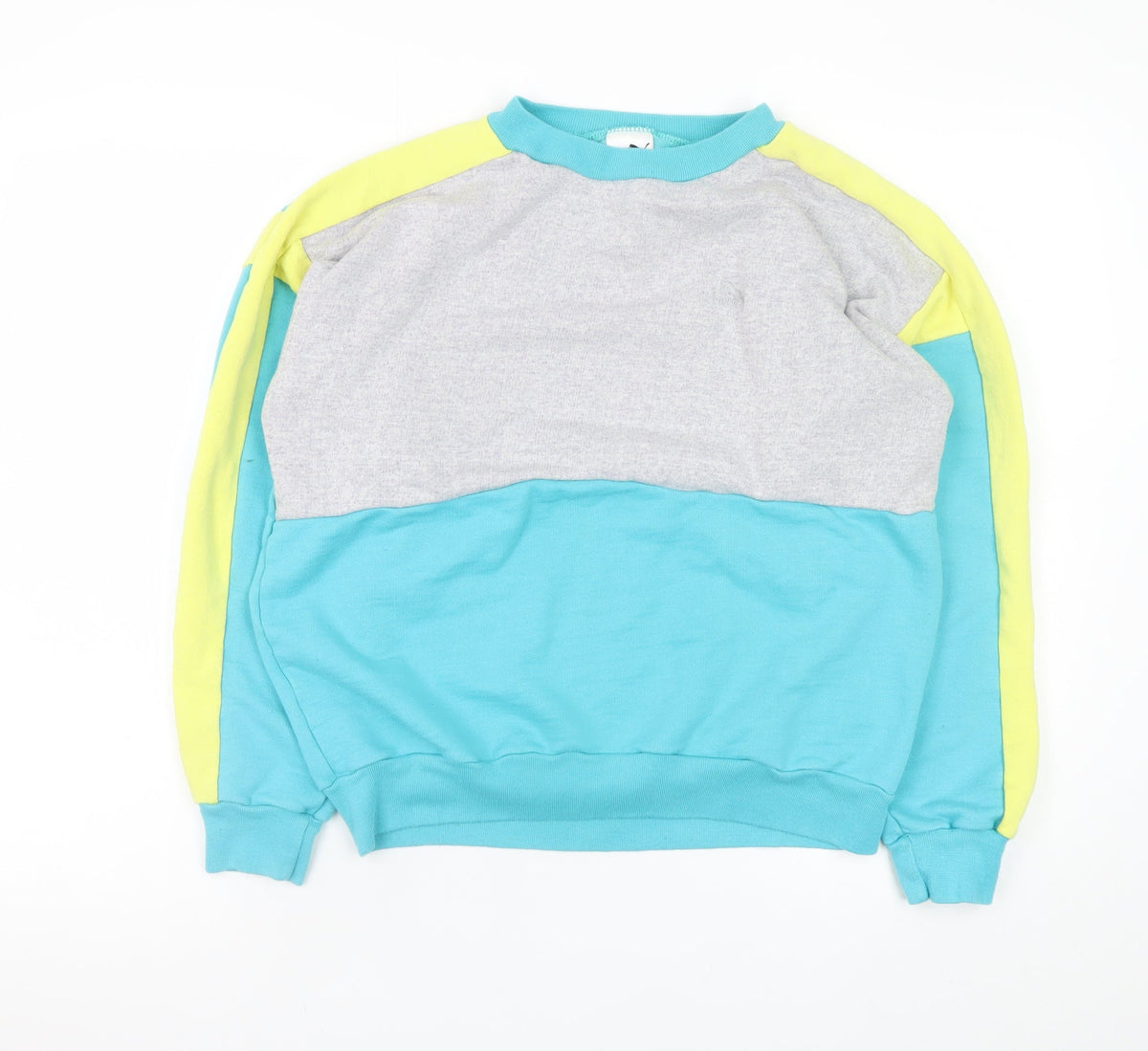 Mens UK Size XL PUMA Blue Pullover Sweatshirt