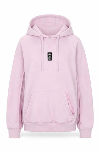 Womens UK Size M adidas Pink Pullover Hoodie