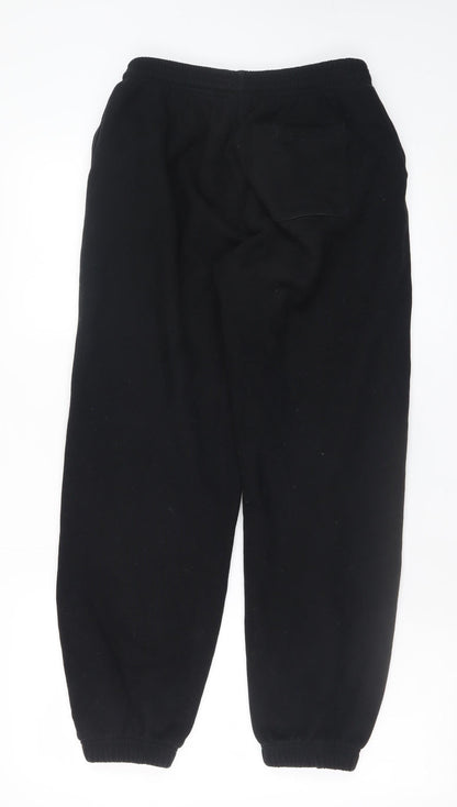 Adanola Men's Black XS Sweatpants Jogger Trousers Fleece Cuffed