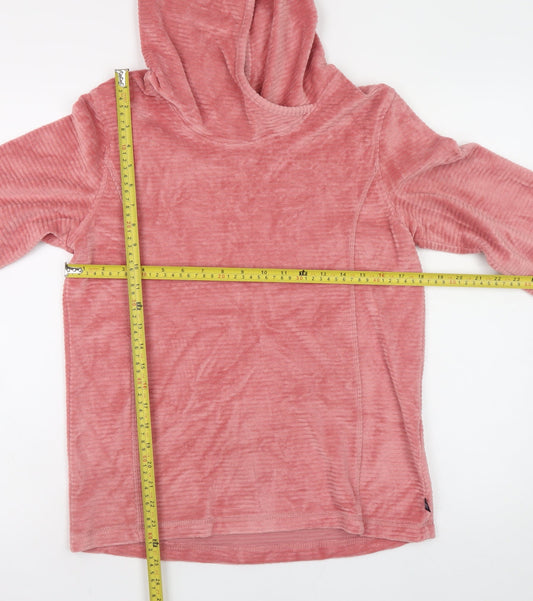 Womens UK Size 12 Regatta Pink Pullover Hoodie