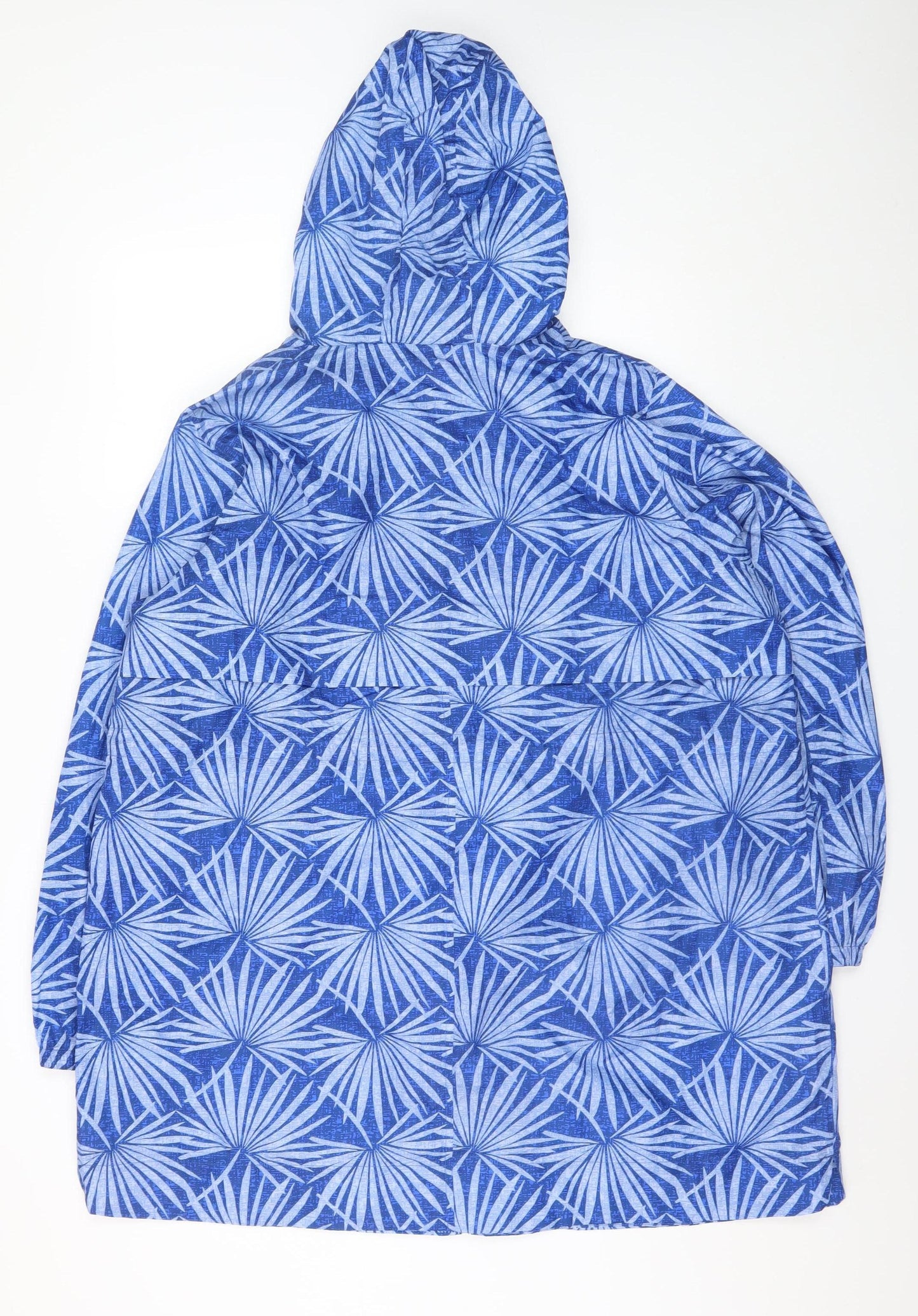 Womens UK Size XL Marks and Spencer Blue Rain Coat