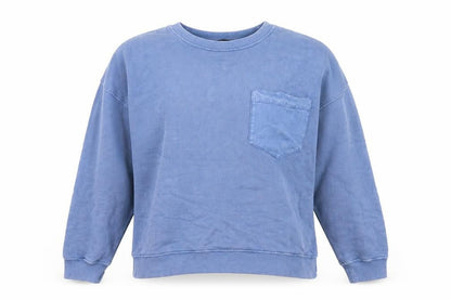 Mens UK Size S Whistles Blue Pullover Sweatshirt