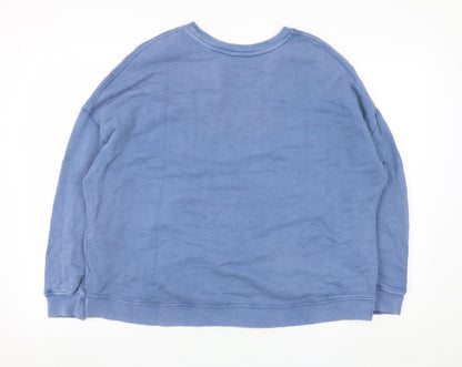 Mens UK Size S Whistles Blue Pullover Sweatshirt