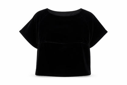 Womens UK Size L Gap Black Basic Blouse