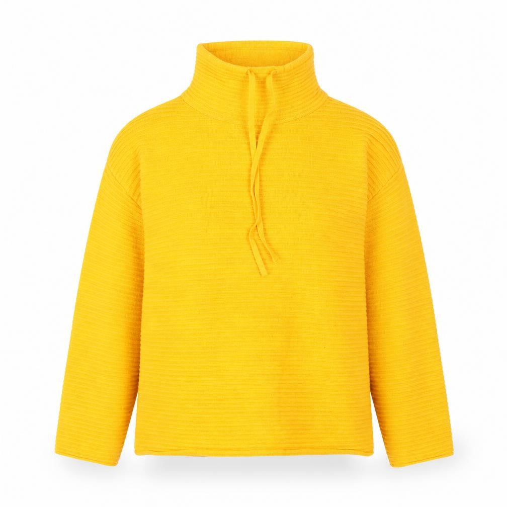 Womens UK Size 12 Betty Barclay Yellow Pullover Sweatshirt