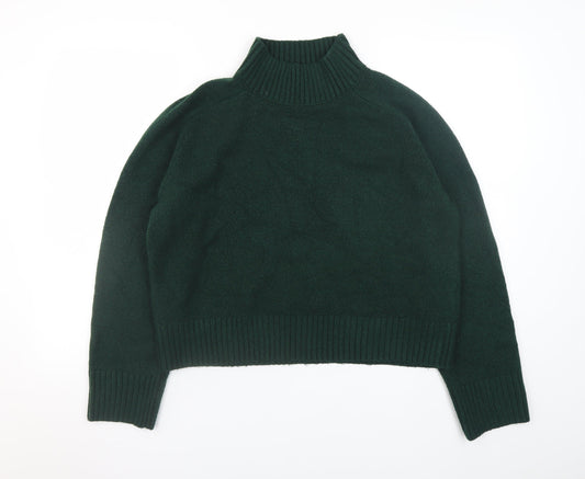 Womens UK Size M Abercrombie & Fitch Green Pullover Jumper