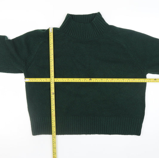 Womens UK Size M Abercrombie & Fitch Green Pullover Jumper