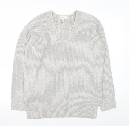 Womens UK Size M Marks and Spencer Grey Pullover Jumper