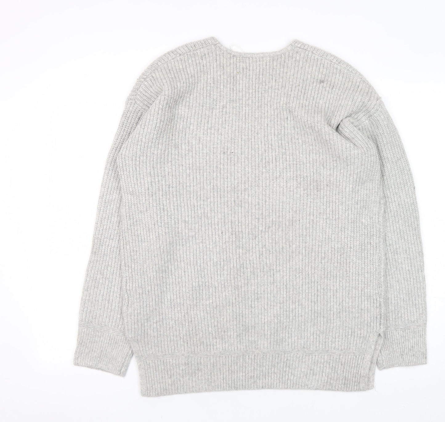 Womens UK Size M Marks and Spencer Grey Pullover Jumper