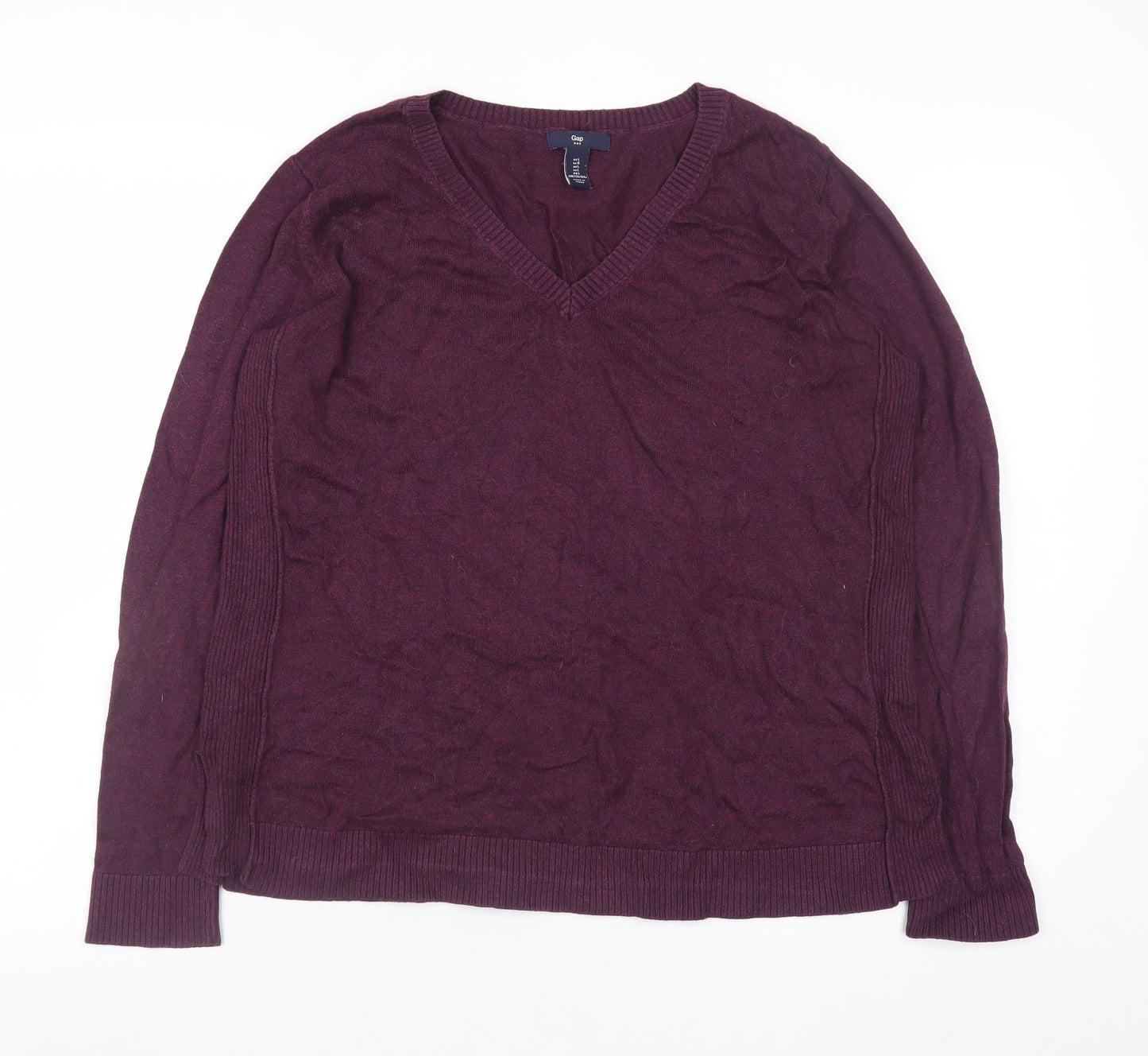 Mens UK Size L Gap Purple Pullover Jumper