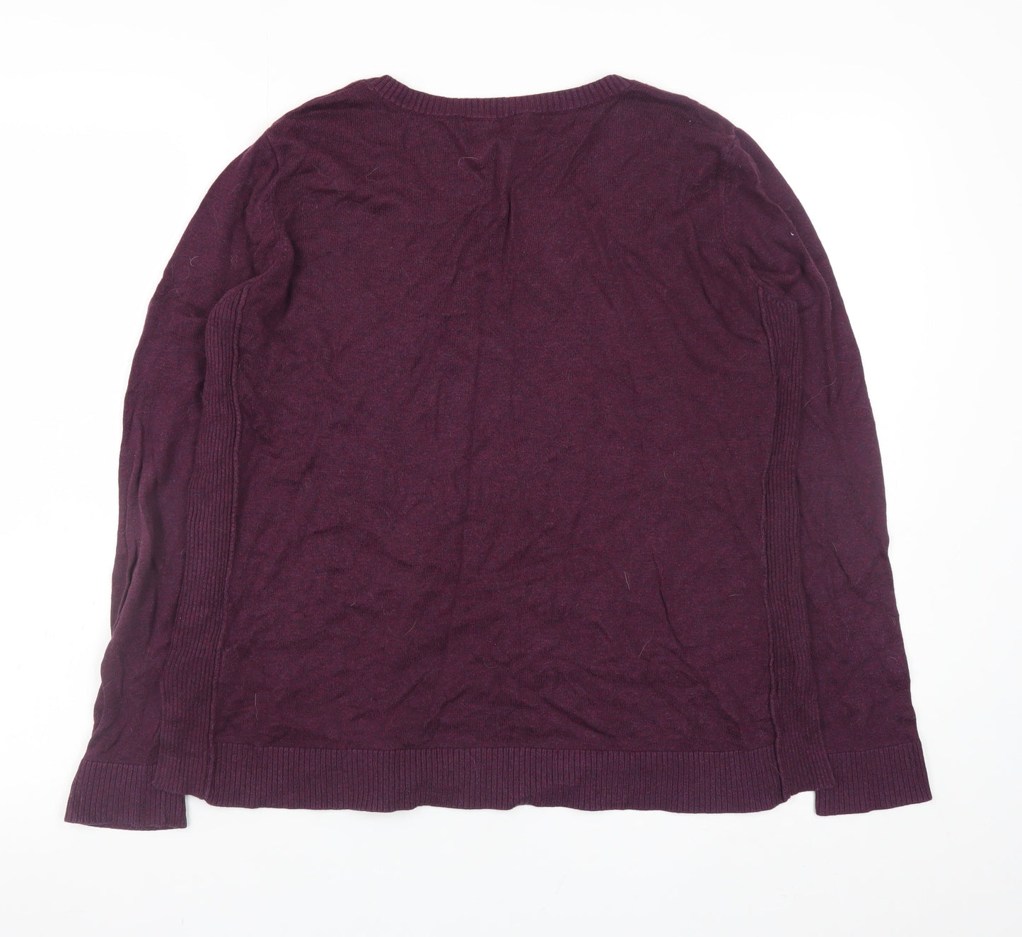 Mens UK Size L Gap Purple Pullover Jumper