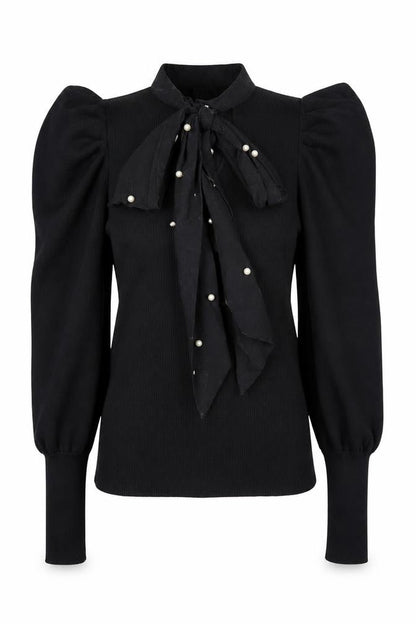 Womens UK Size 6 River Island Black Pullover Jumper