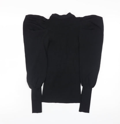 Womens UK Size 6 River Island Black Pullover Jumper
