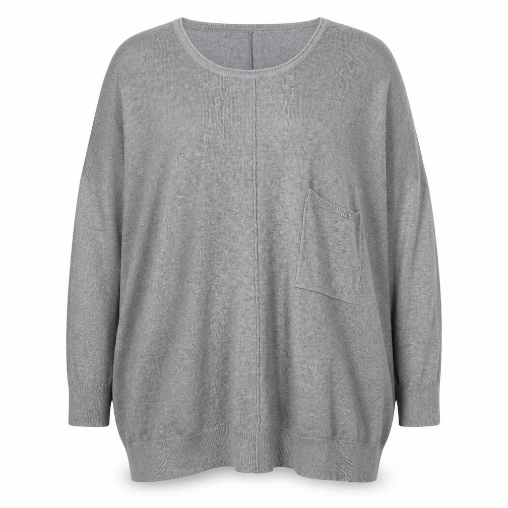 Womens UK Size 20/22 Capsule Grey Pullover Jumper