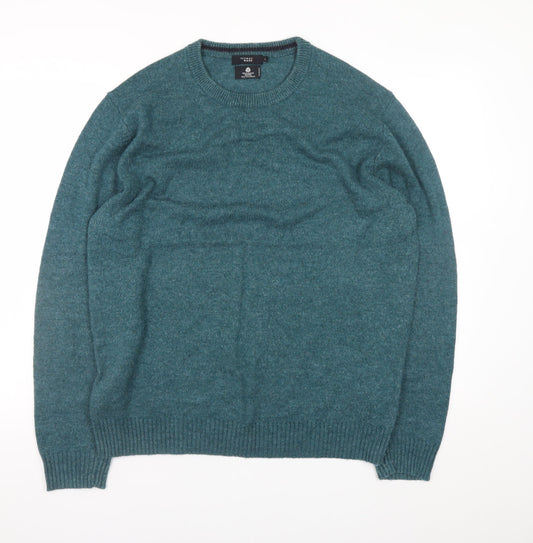 Mens UK Size L Thomas Nash Green Pullover Jumper