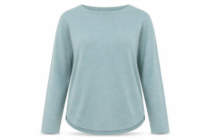 Womens UK Size 12 Fat Face Green Pullover Jumper