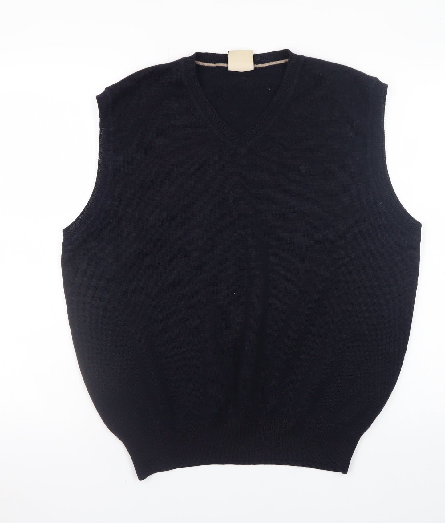 Mens UK Size XL Gabicci Collezione Black Vest Jumper