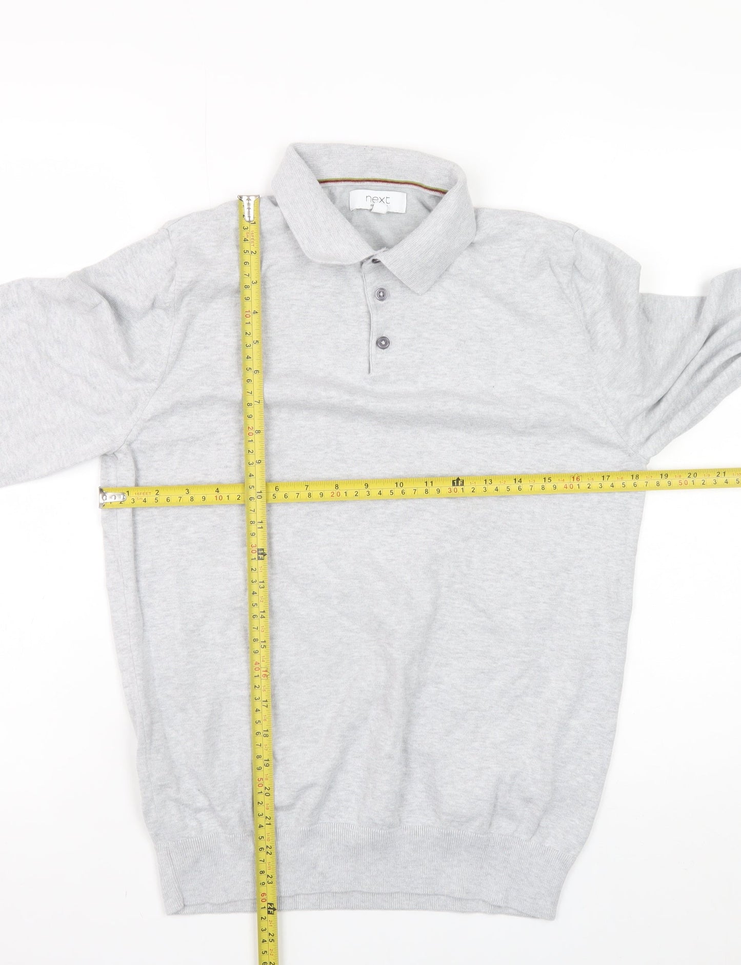 Mens UK Size M NEXT Cotton Blend Polo Shirt