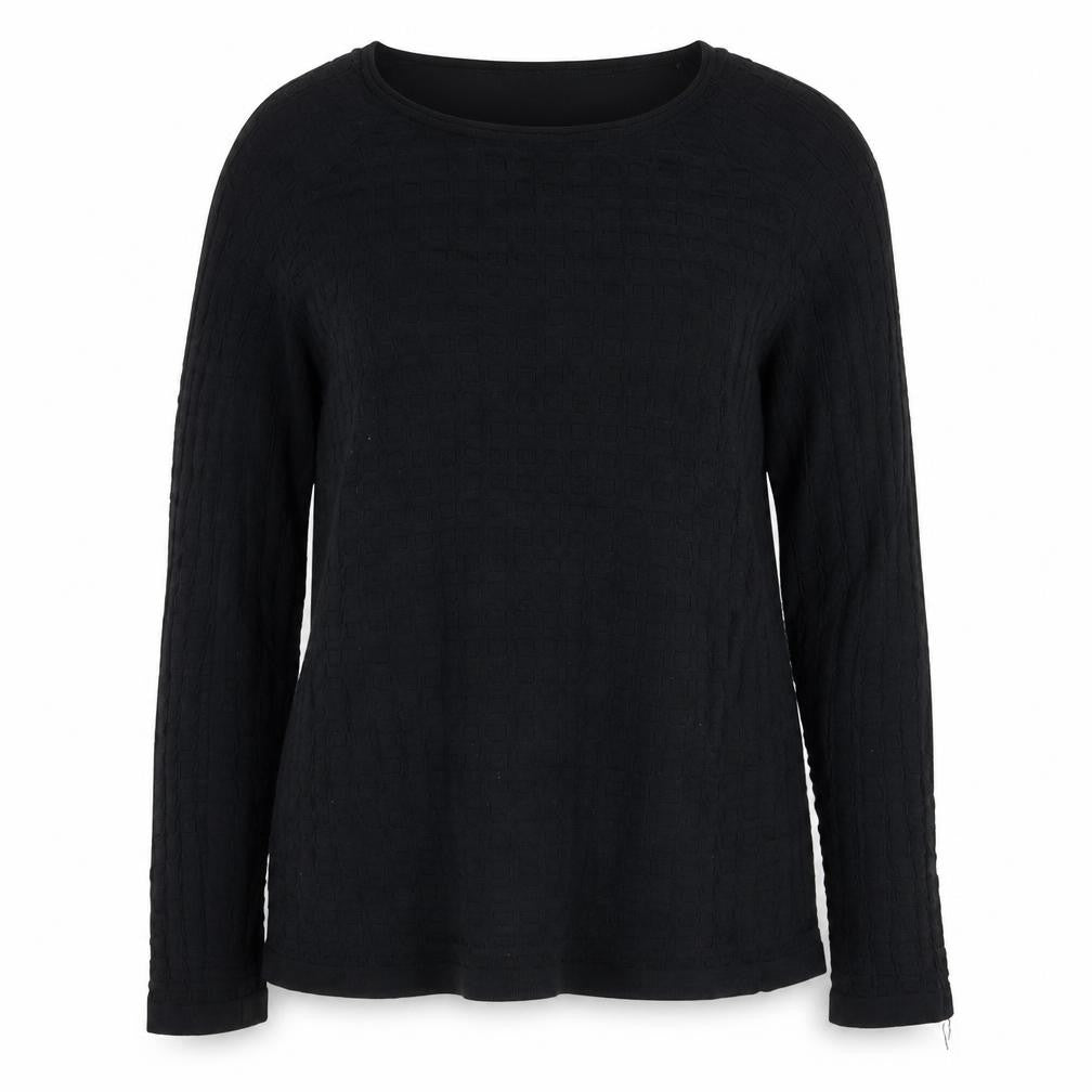 Womens UK Size 14 Cortefiel Black Pullover Jumper