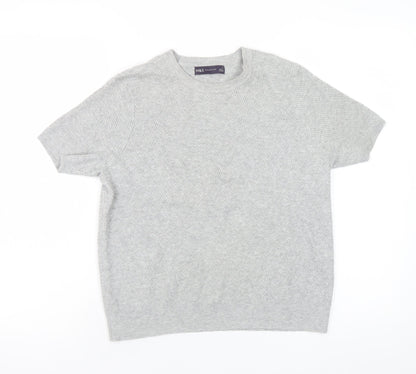Womens UK Size 14 Marks and Spencer Grey Pullover Jumper