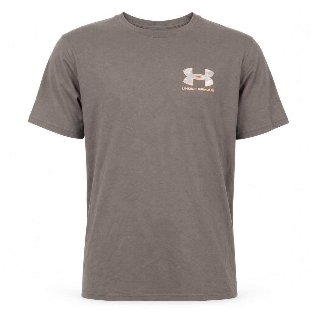 Under Armour Men's Brown Loose Fit Short Sleeve T-Shirt Size L