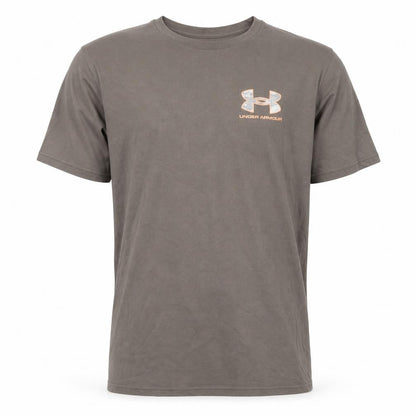 Under Armour Men's Brown Loose Fit Short Sleeve T-Shirt Size L