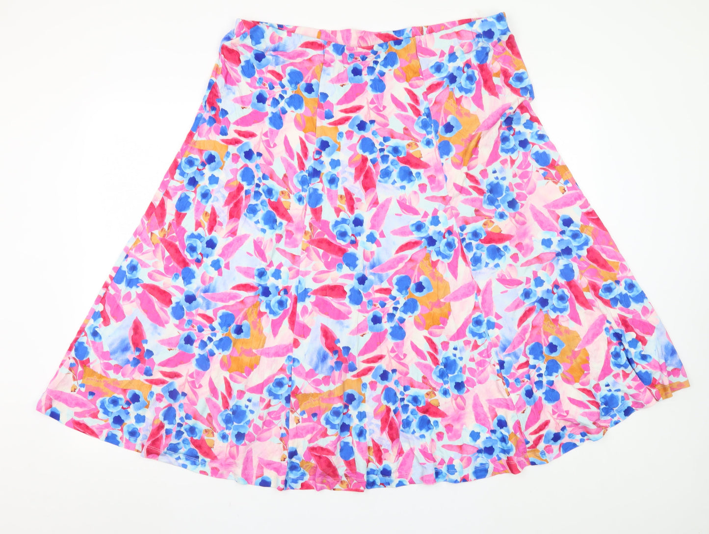 Womens UK Size 20 Lily Ella A-Line Cotton Skirt