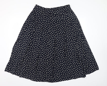 Womens UK Size 16 Marks and Spencer A-Line Chiffon Skirt