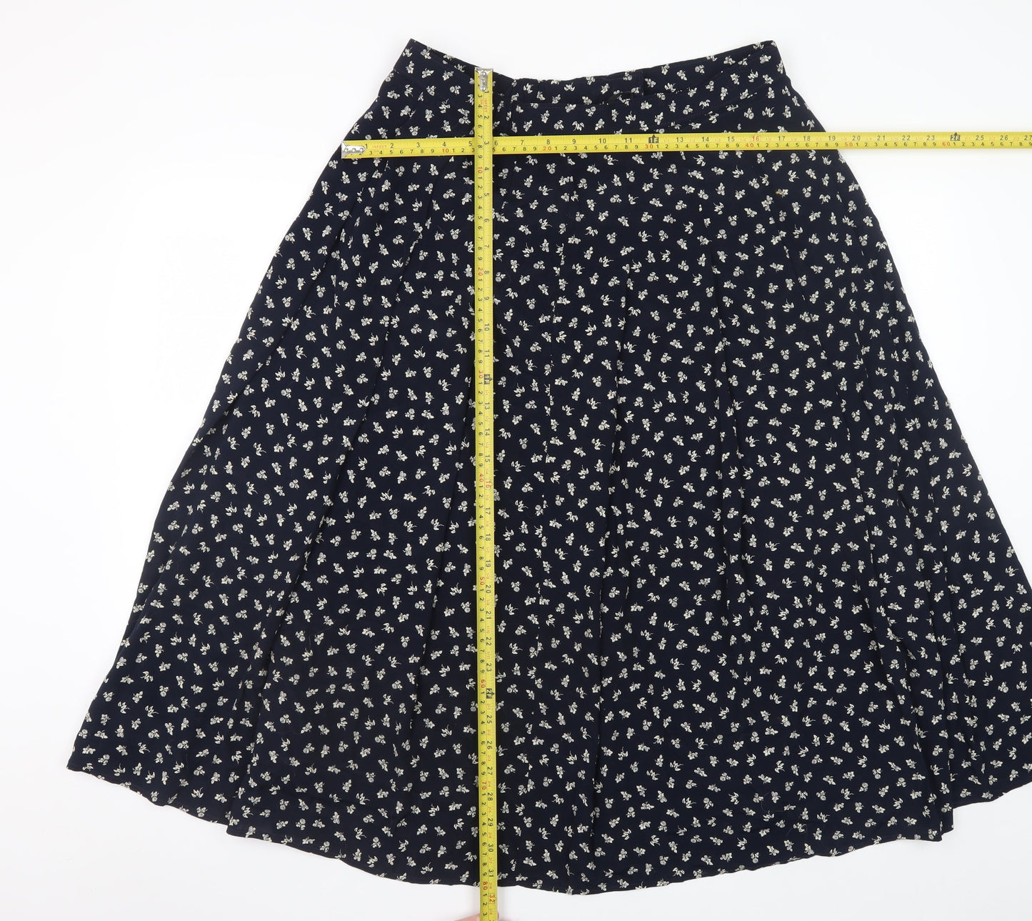 Womens UK Size 16 Marks and Spencer A-Line Chiffon Skirt