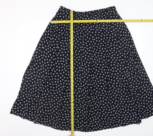Womens UK Size 16 Marks and Spencer A-Line Chiffon Skirt