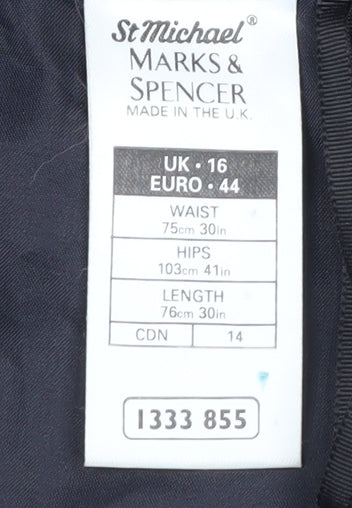 Womens UK Size 16 Marks and Spencer A-Line Chiffon Skirt