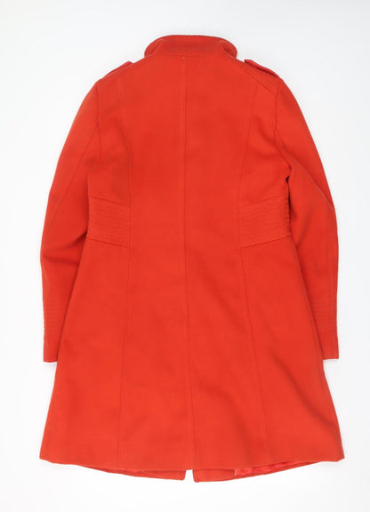 Womens UK Size 14 Wallis Red Military Jacket