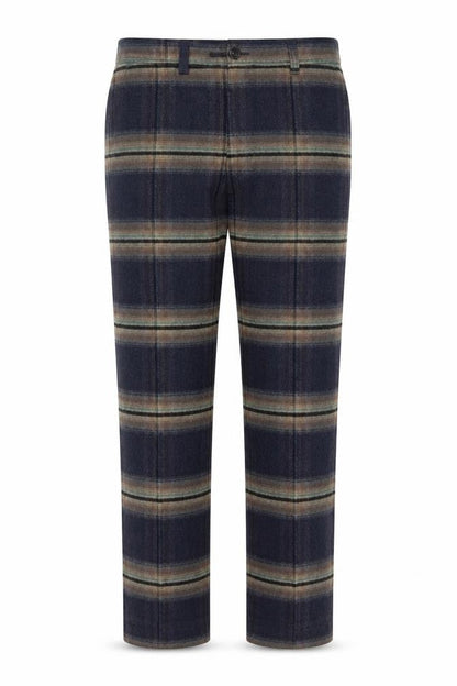 Mens UK Size S Sisley Regular Fit Casual Business Brown Trousers
