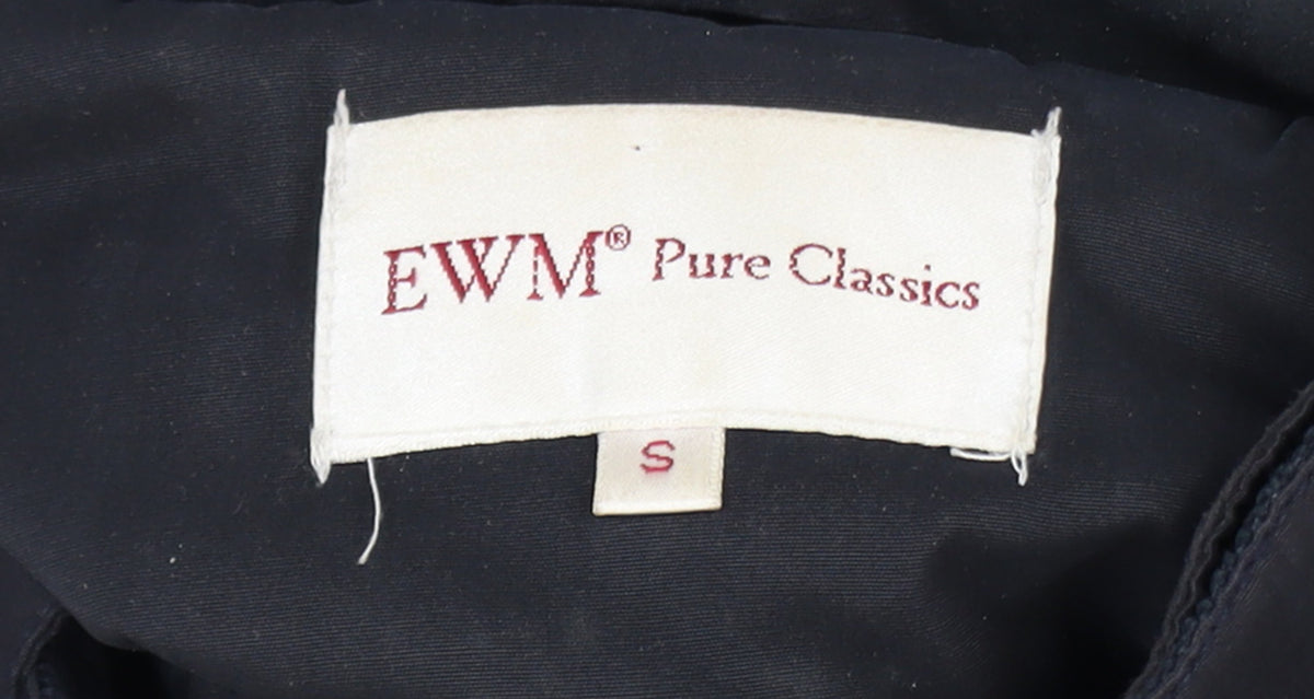 Mens UK Size S EWM Pure Classics Blue Field Jacket