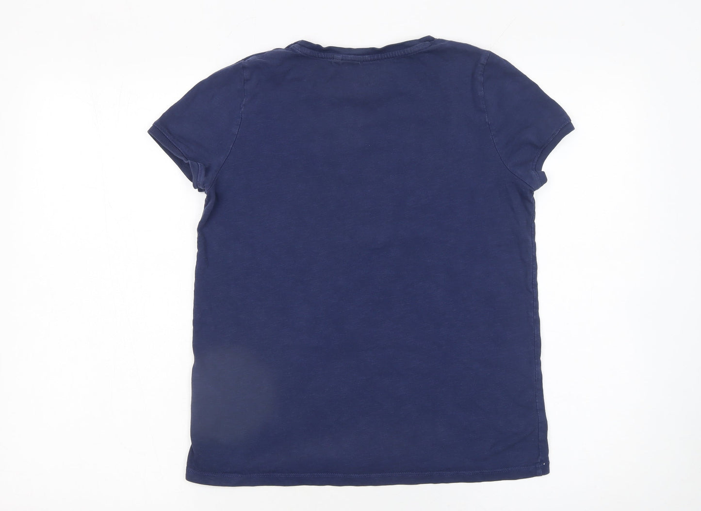 Boys UK Size 10-11 Years Boden Blue Basic T-Shirt