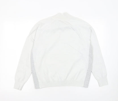 Womens UK Size M/L by clara Ivory Pullover Jumper