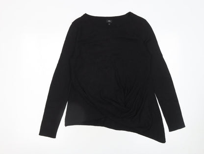 Womens UK Size 8 River Island Black Pullover Jumper