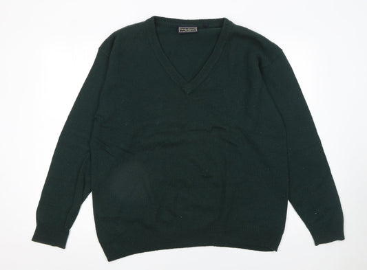 Mens UK Size XL Greenwoods Green Pullover Jumper