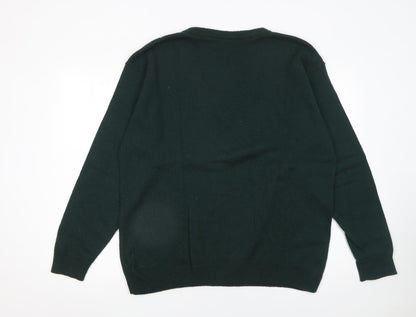 Mens UK Size XL Greenwoods Green Pullover Jumper