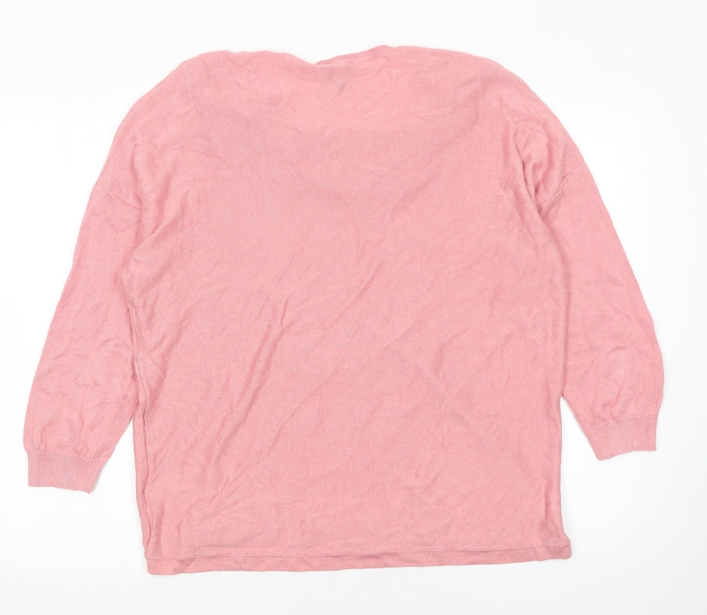 Womens UK Size L Phase Eight Pink Pullover Jumper