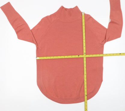 Womens UK Size XS Marks and Spencer Pink Pullover Jumper