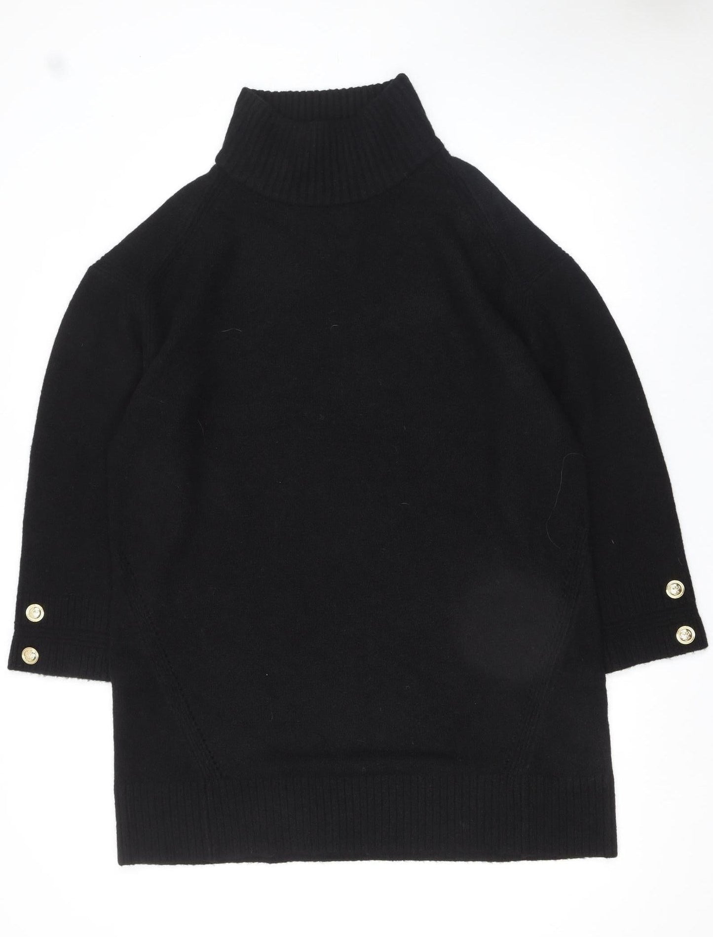 Womens UK Size L River Island Black Pullover Jumper