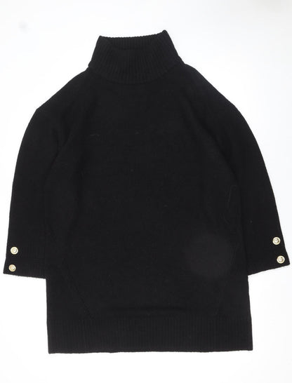 Womens UK Size L River Island Black Pullover Jumper